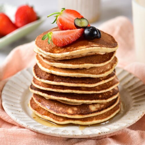 Oat milk pancakes