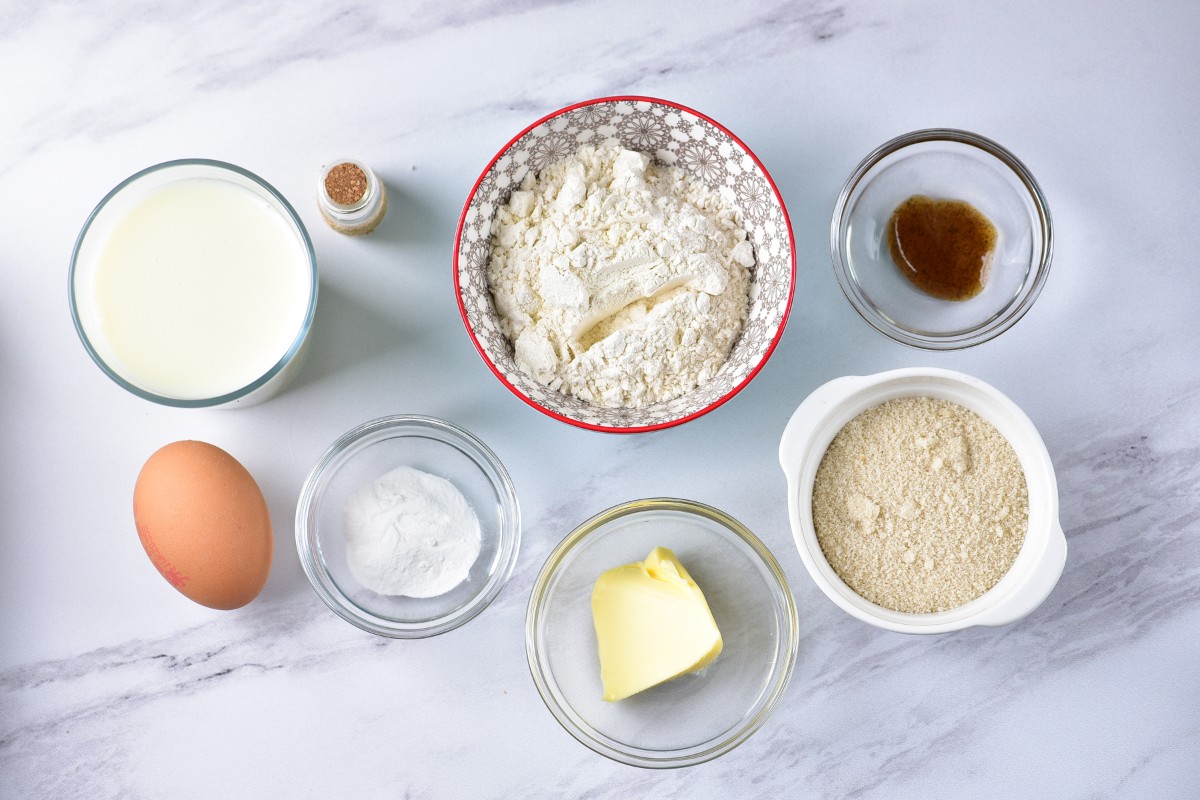 Ingredients on a table