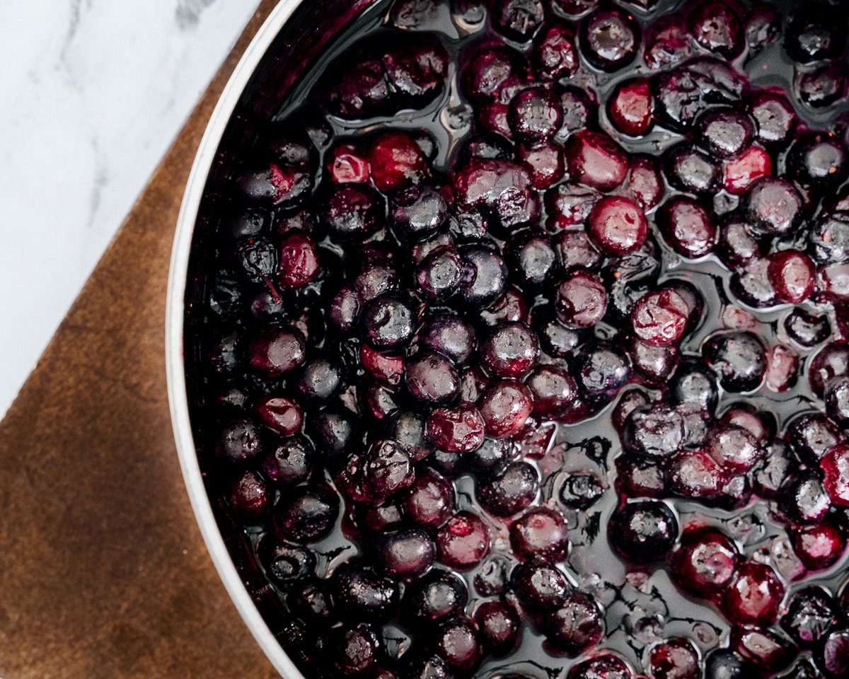 blueberry compote