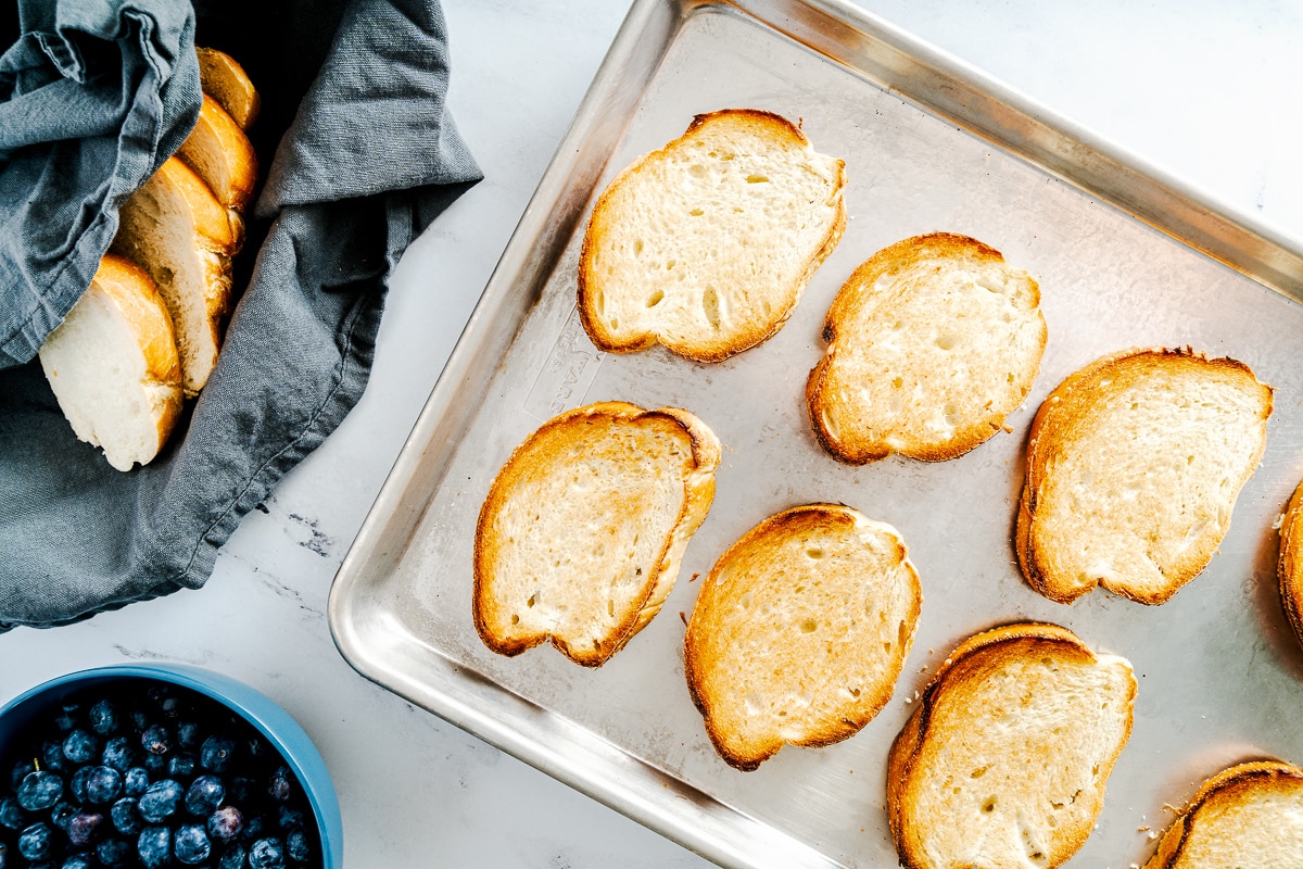 broiled toast