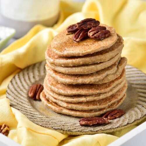 Banana oatmeal pancakes 3 ingredients