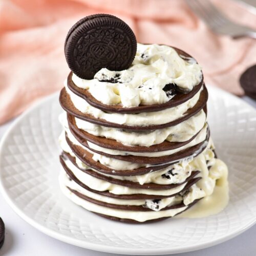 Oreo pancakes