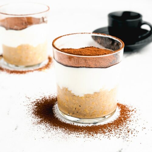 Tiramisu overnight oats