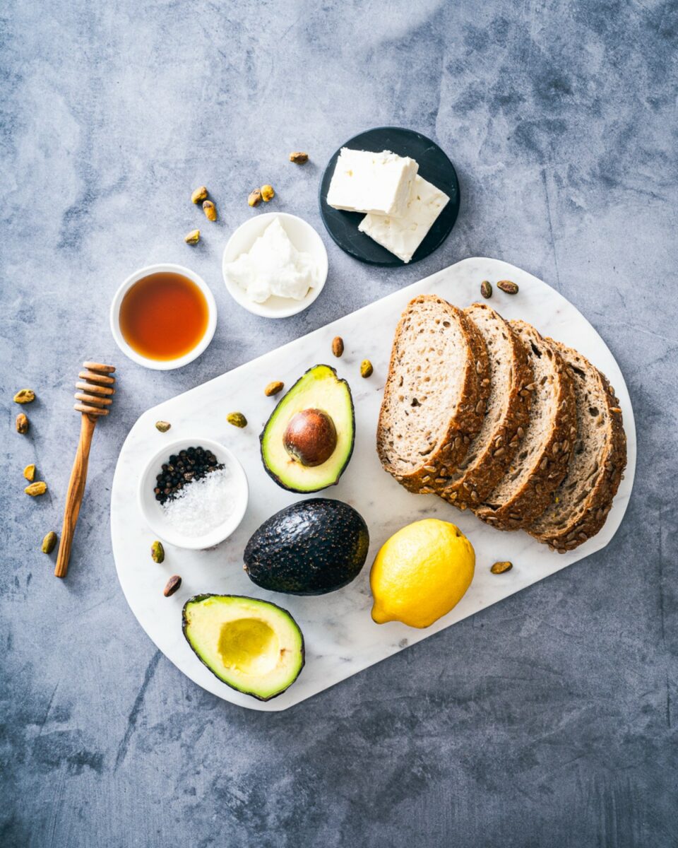 Ingredients on a table