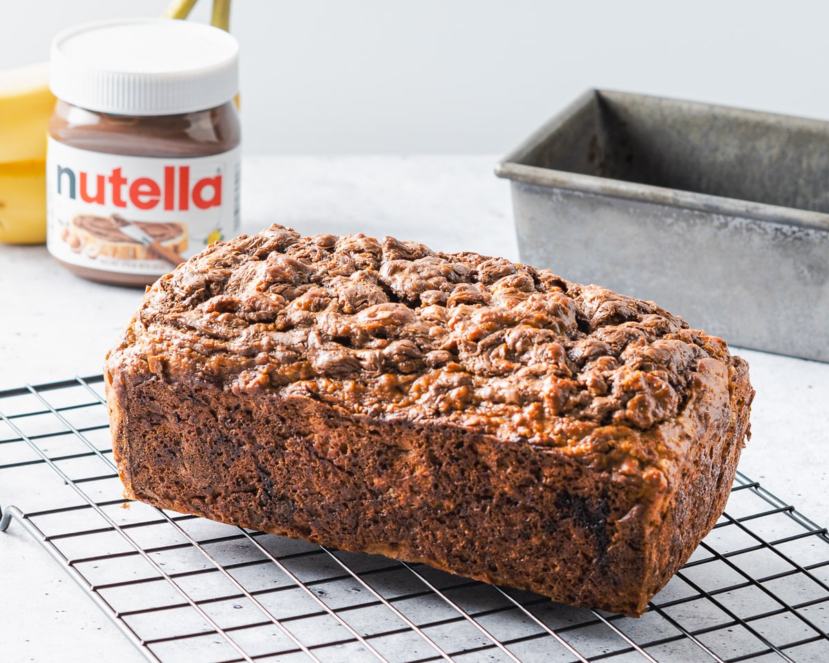 Nutella banana bread