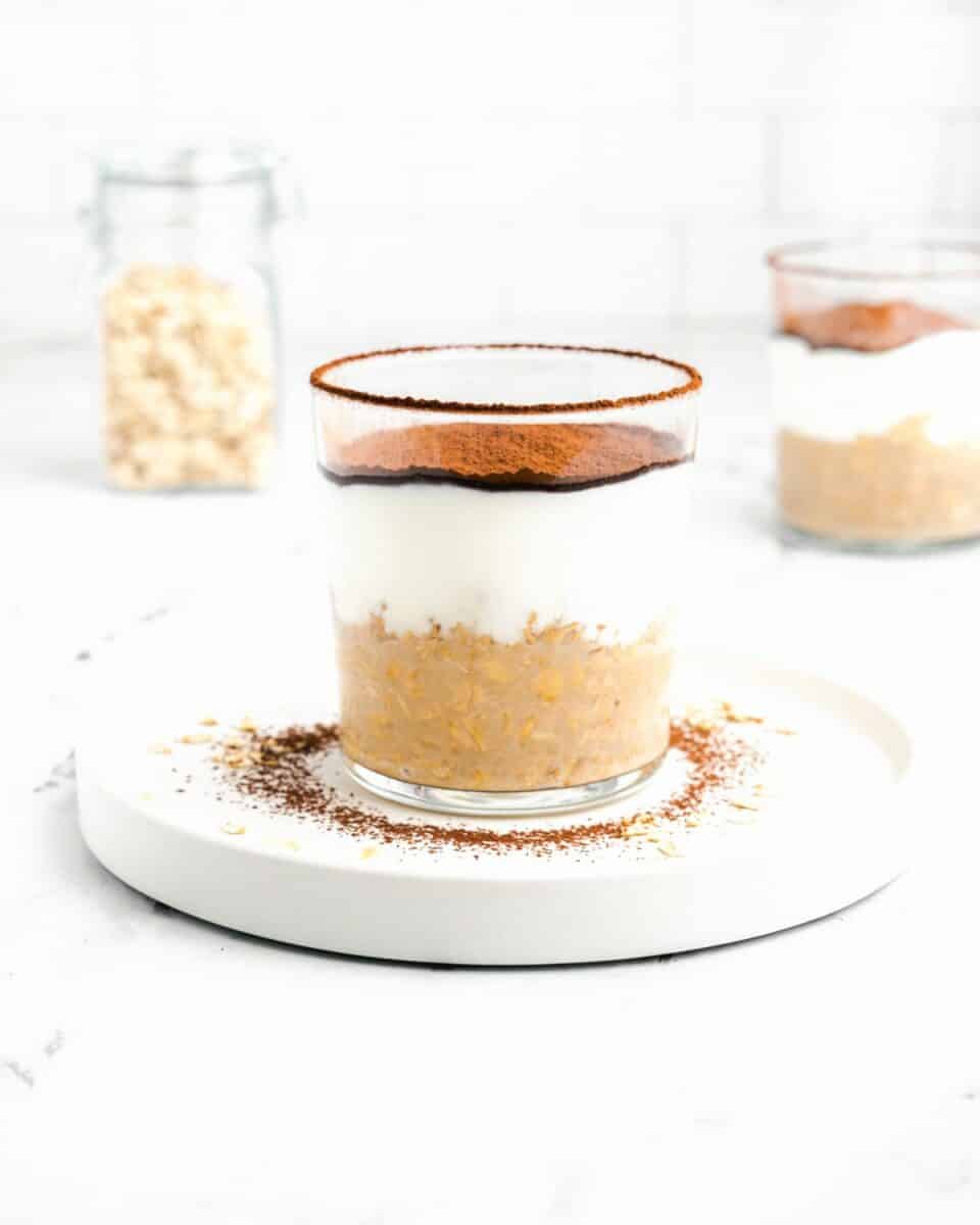 Tiramisu overnight oats