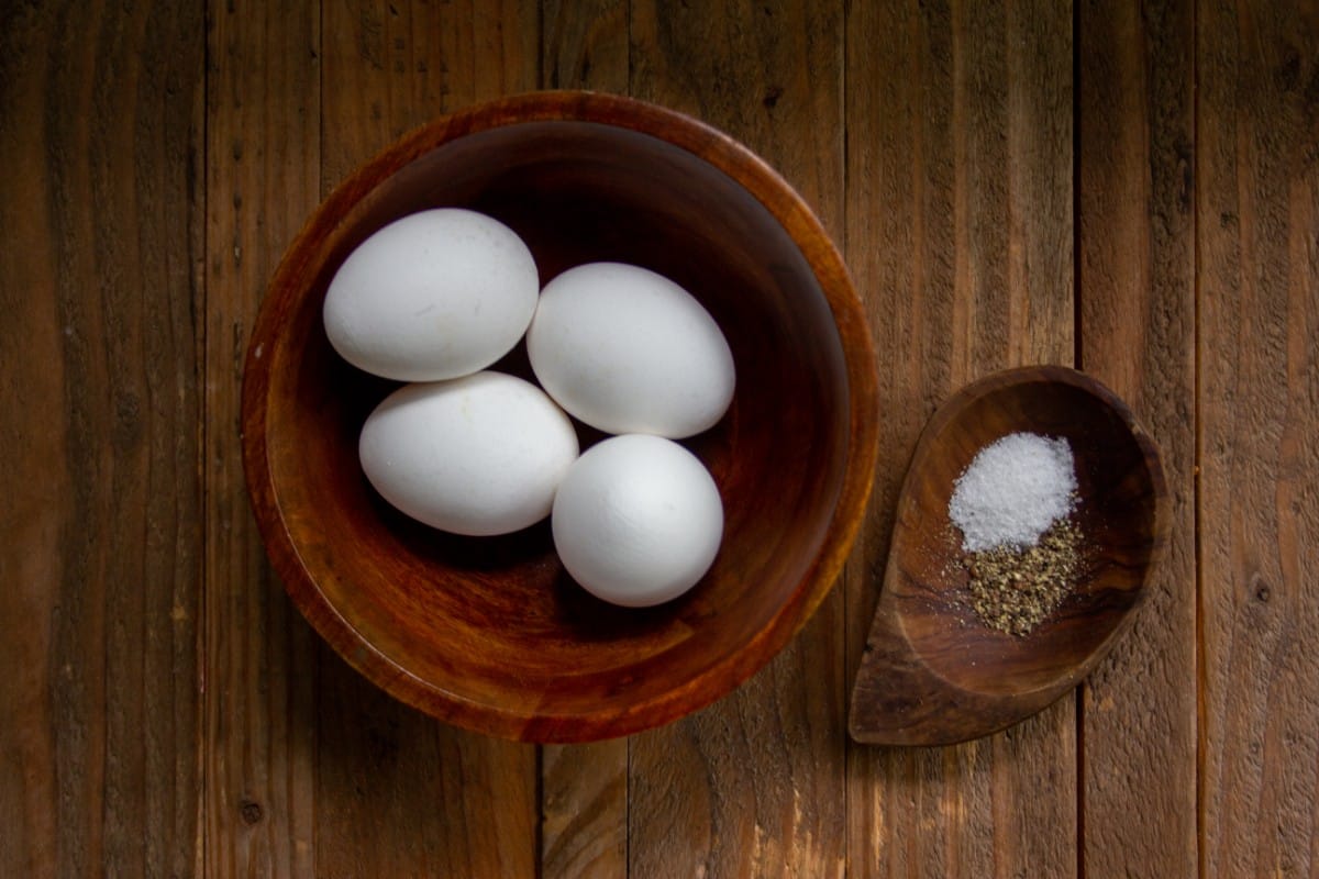 Ingredients on a table