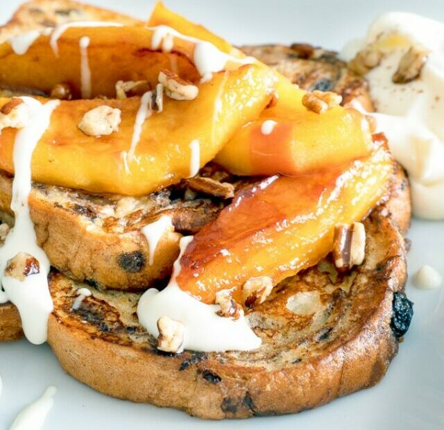 Cinnamon raisin french toast