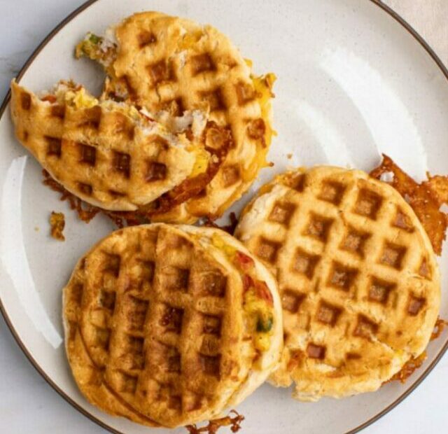 Stuffed waffles