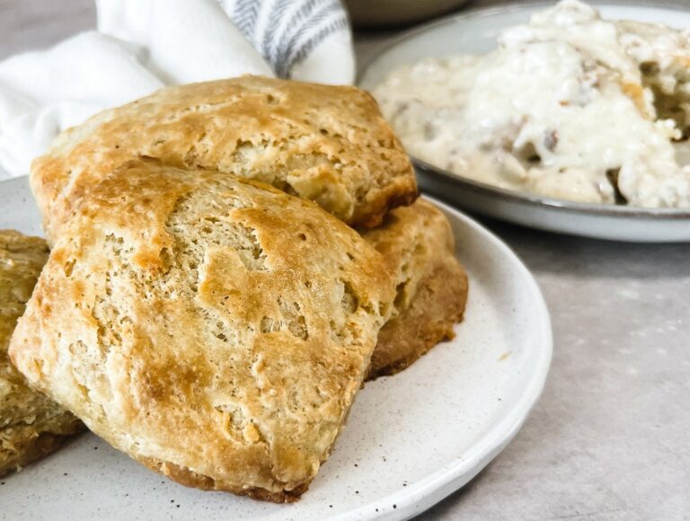 GlutenFree Biscuits and Gravy Golden Truffle