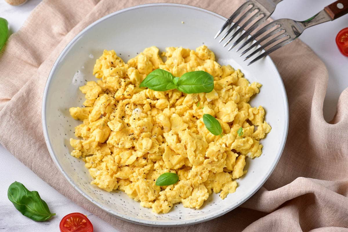 Seasoned Scrambled Eggs