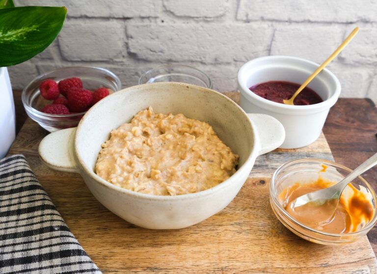 Peanut Butter and Jelly Oatmeal Golden Truffle