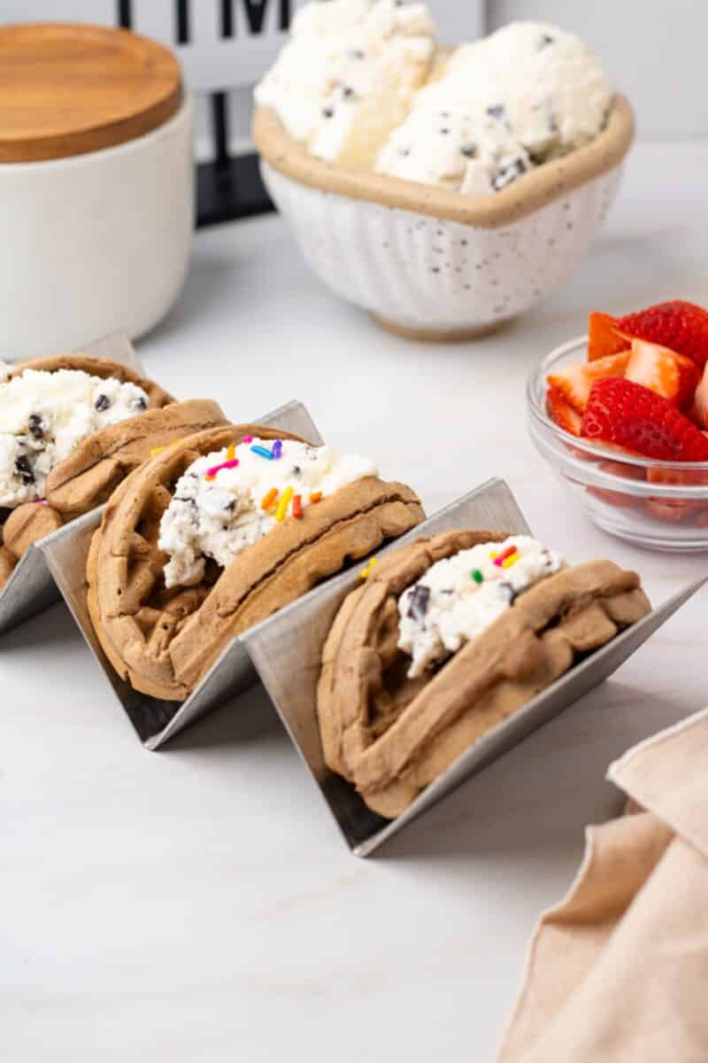 Waffle tacos