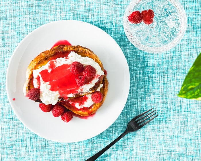 Mascarpone french toast