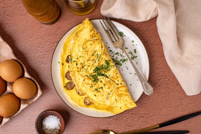 Sausage omelette