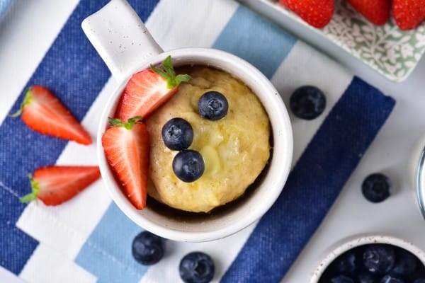 Pancake in a mug