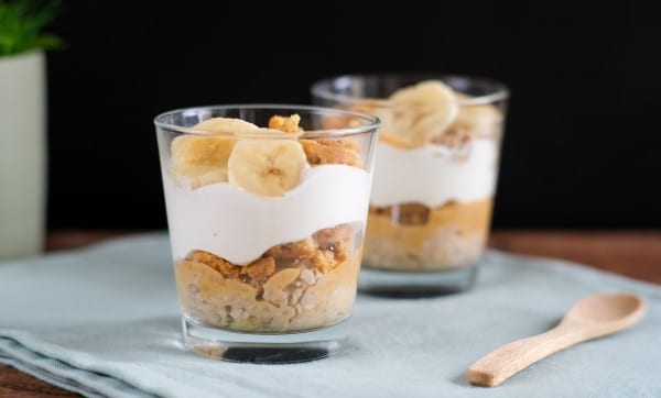 Banana & cream oatmeal