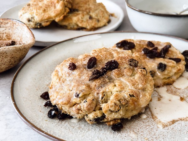 Cinnamon raisin biscuits