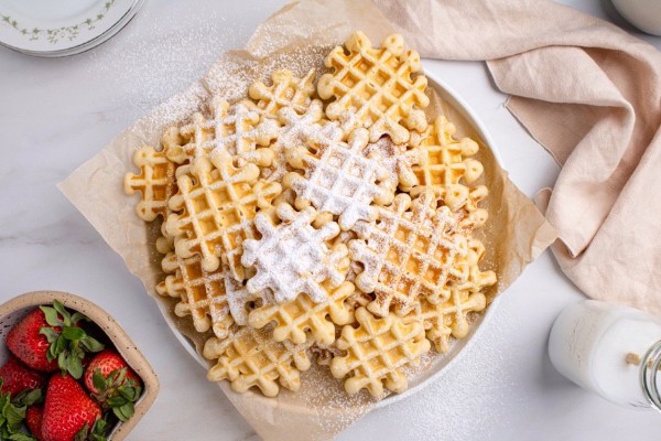 Mochi waffles