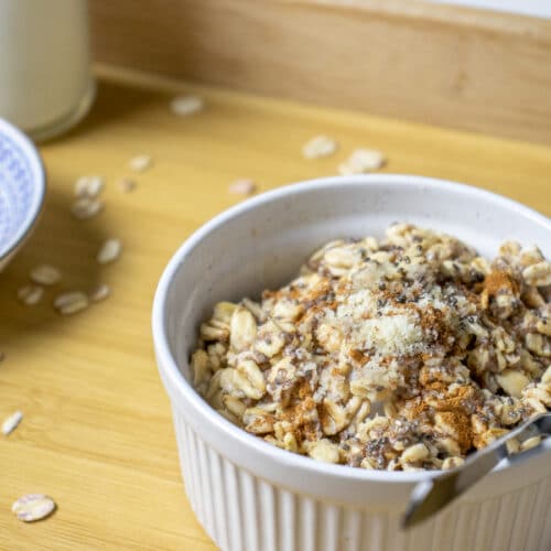 Cinnamon overnight oats