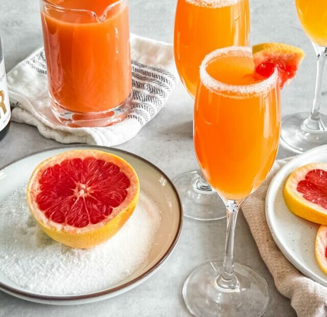 Grapefruit mimosa