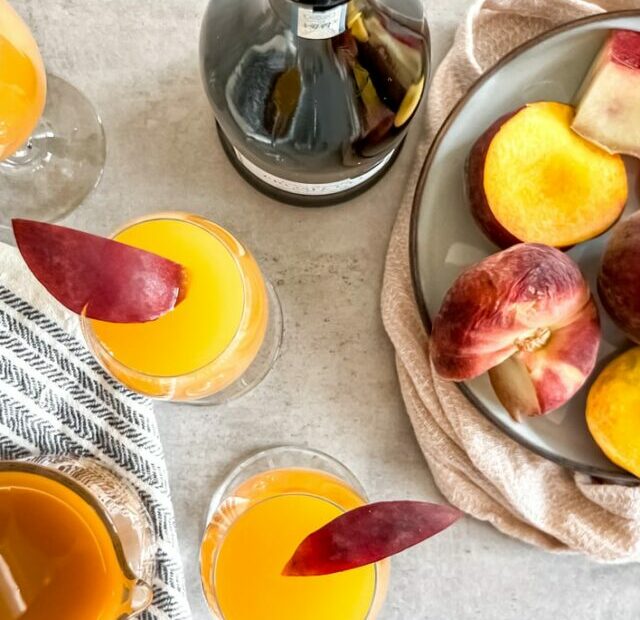 Peach mimosa