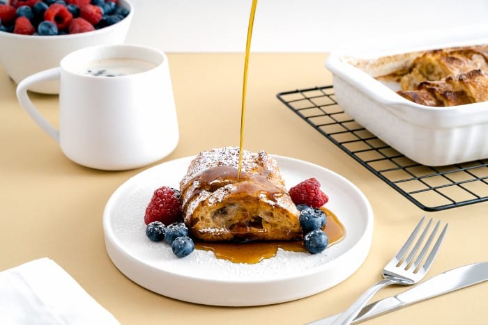 French toast toppings - Maple syrup