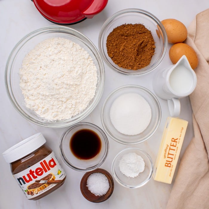 Nutella with other ingredients