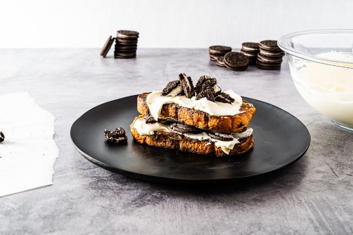 French toast toppings - Oreos