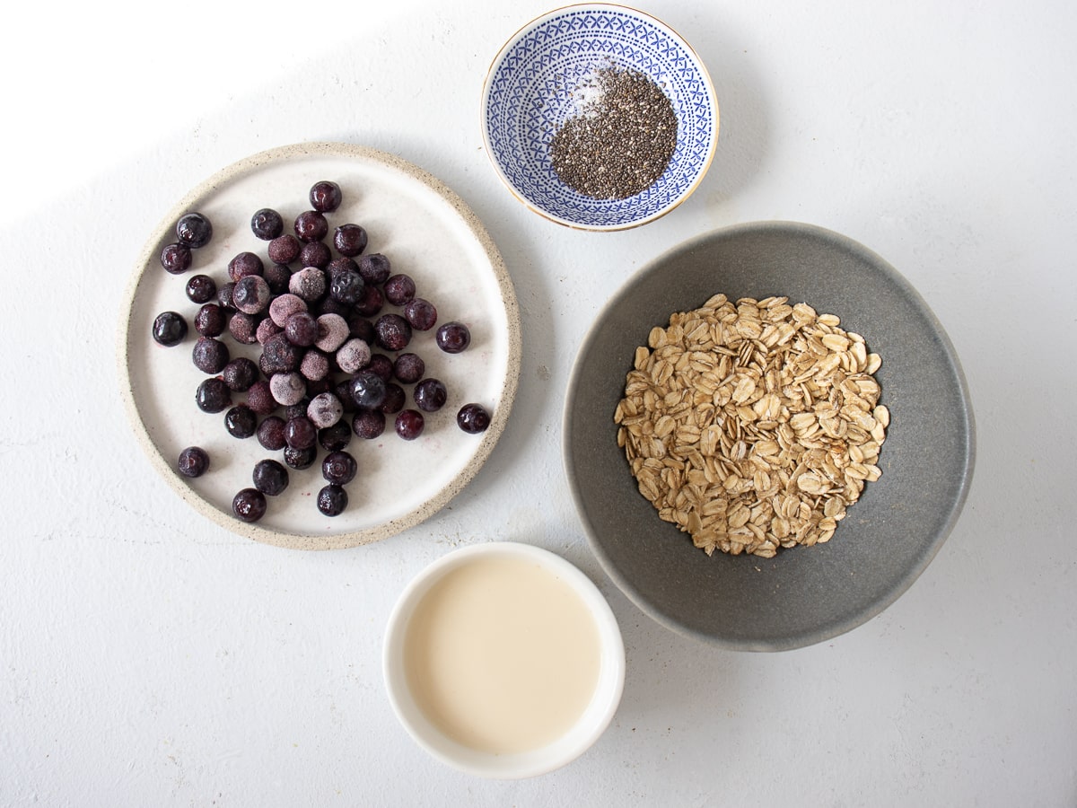 Ingredients on a table