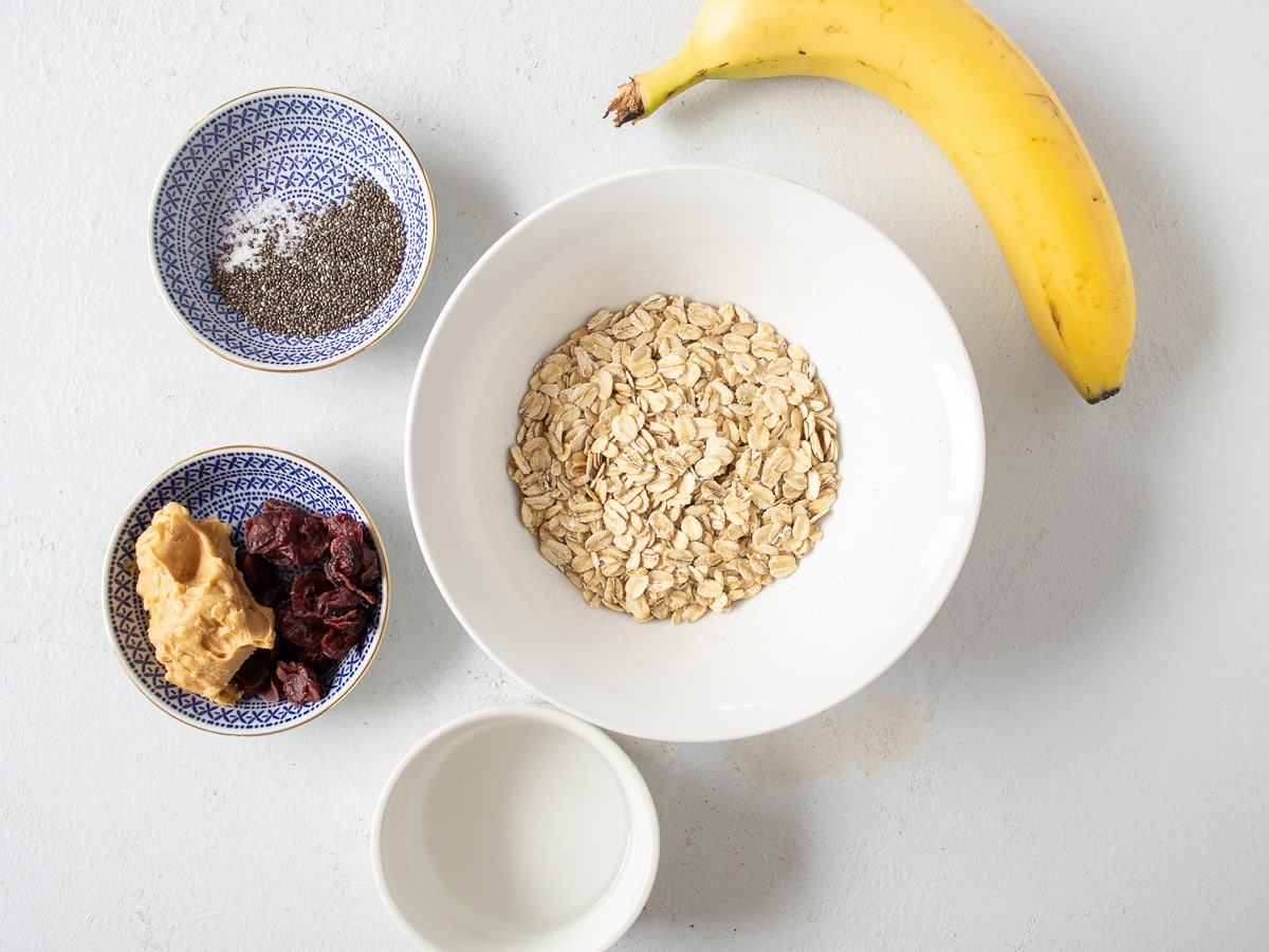 Ingredients on a table