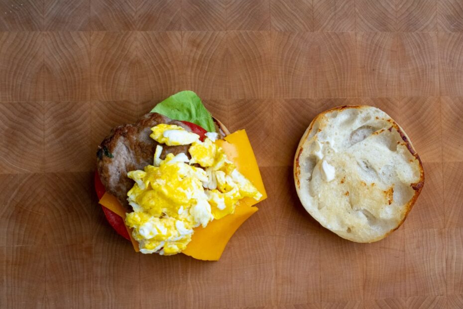 Turkey Breakfast Sandwich Golden Truffle