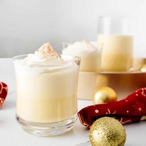 Pumpkin spiced eggnog