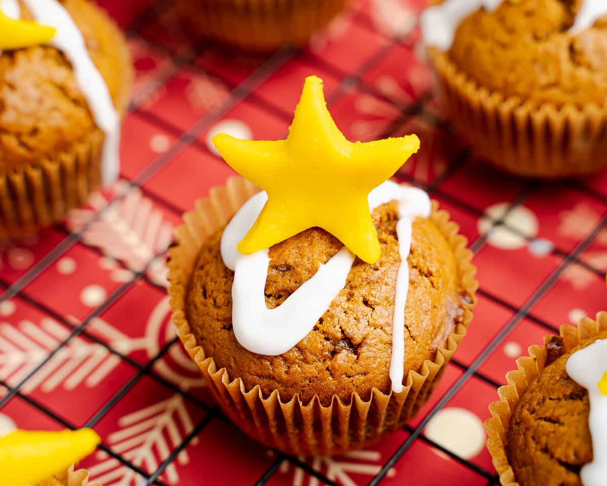 Gingerbread muffins