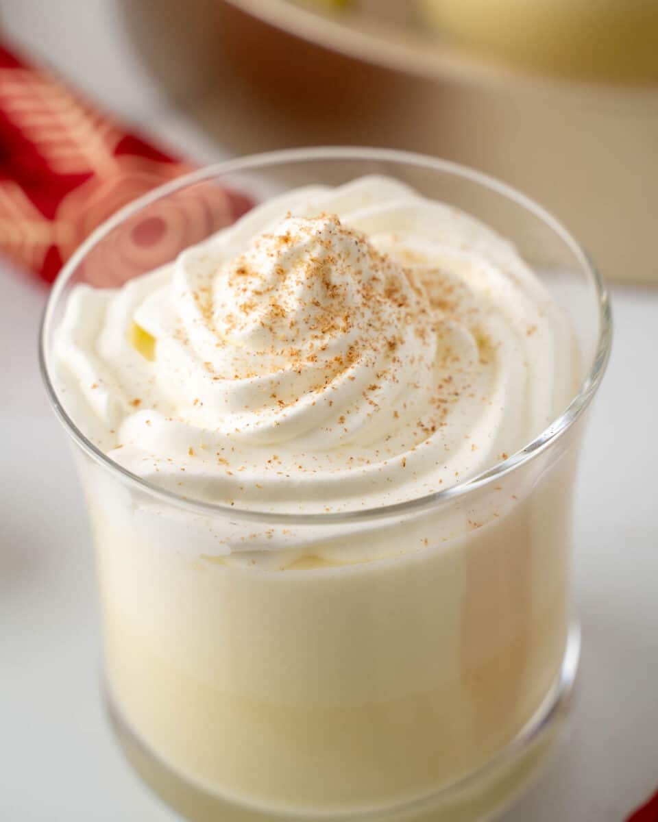 Pumpkin spiced eggnog