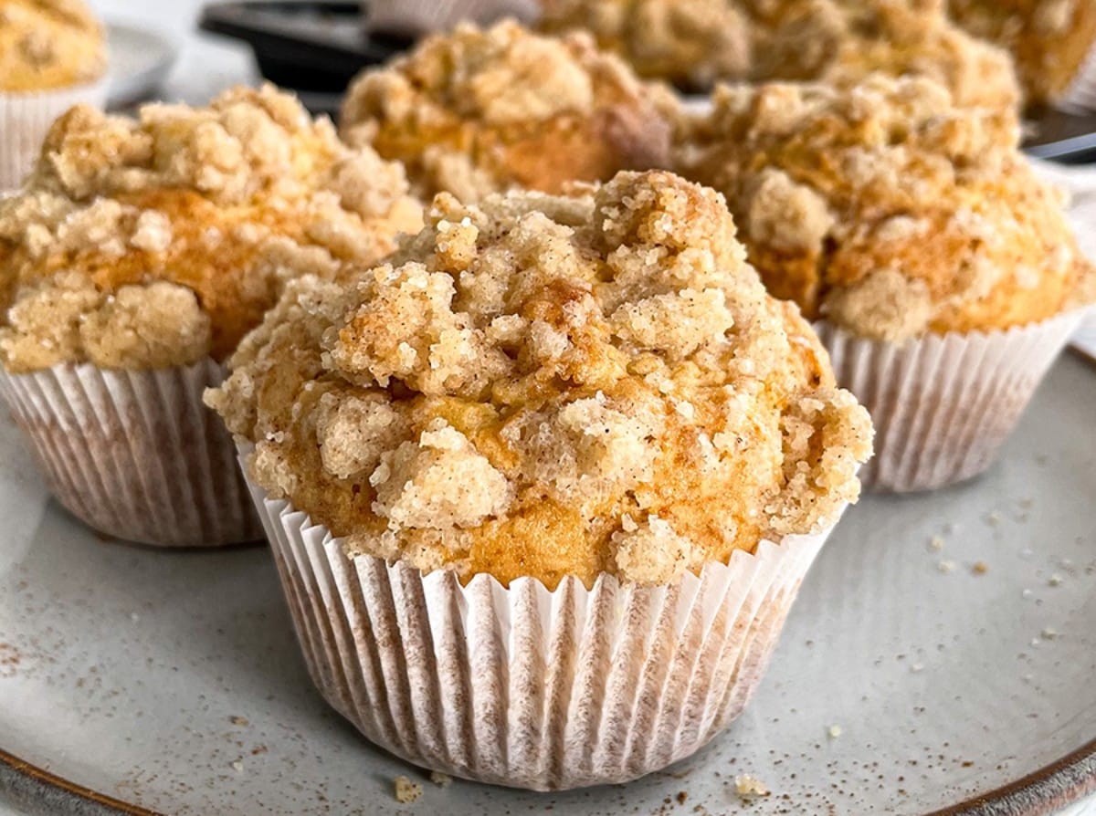 eggnog muffins