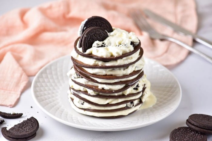 Oreo pancakes