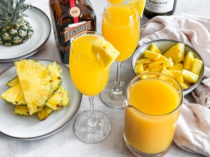 Pineapple mimosa