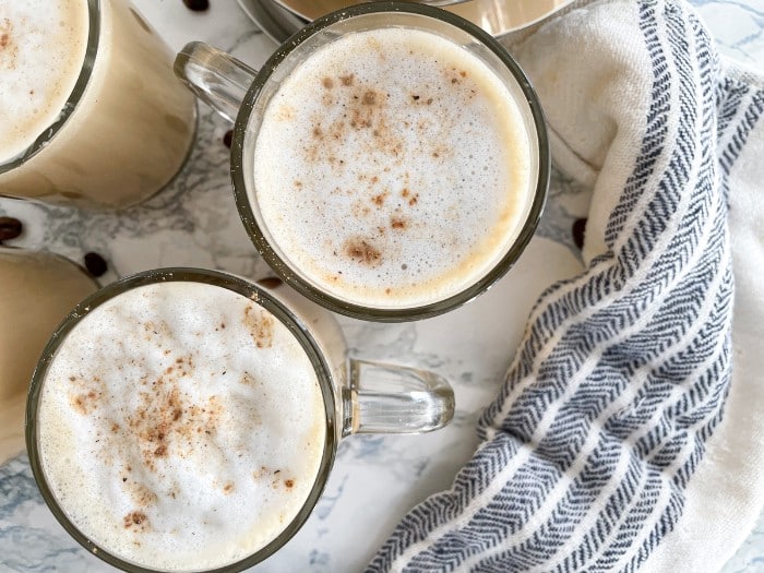 What to serve with french toast - Chai latte