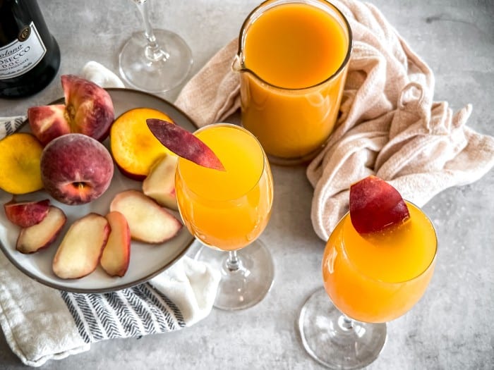 Peach mimosa