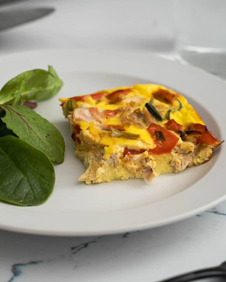 Chicken Frittata Golden Truffle