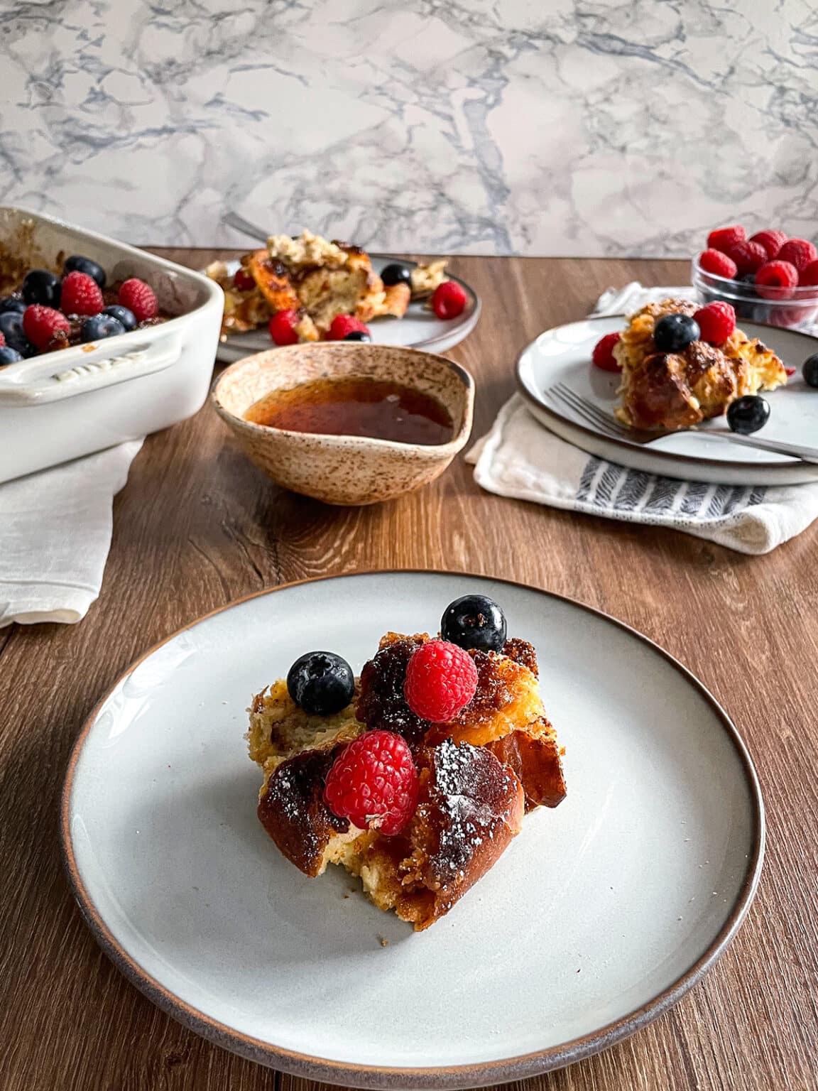 Brioche French Toast Casserole Golden Truffle