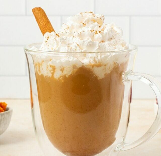 pumpkin spice cappuccino