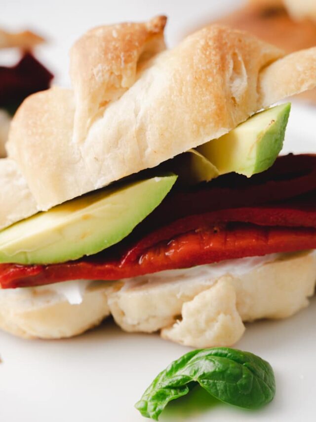 How To Make Vegan Croissant Sandwich Golden Truffle