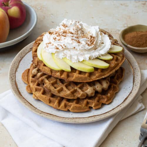 apple cinnamon muffin mix waffles