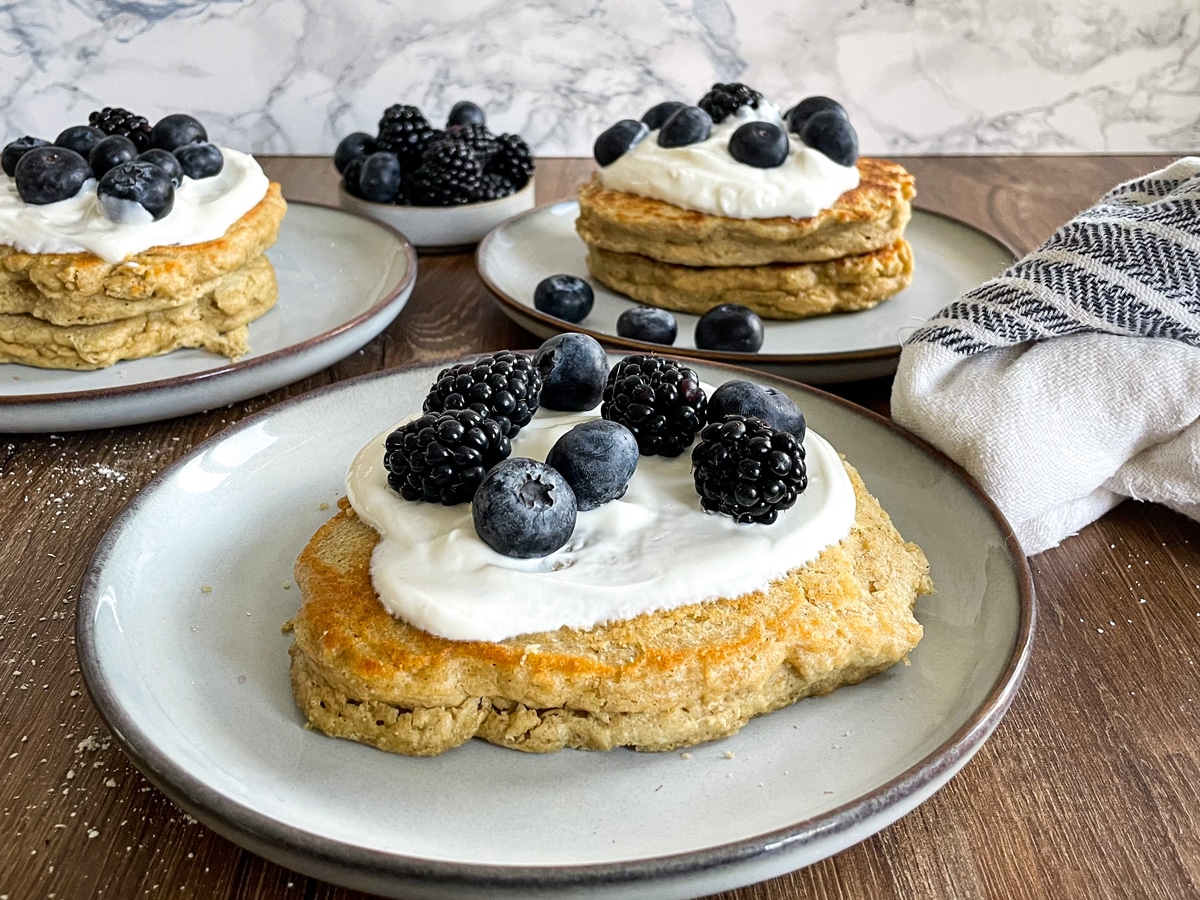 Protein Pancakes (No Banana) Golden Truffle