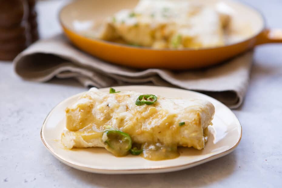 Green Chile Breakfast Burrito Golden Truffle