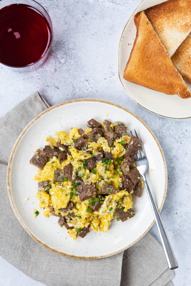 Steak & Scrambled Eggs Golden Truffle