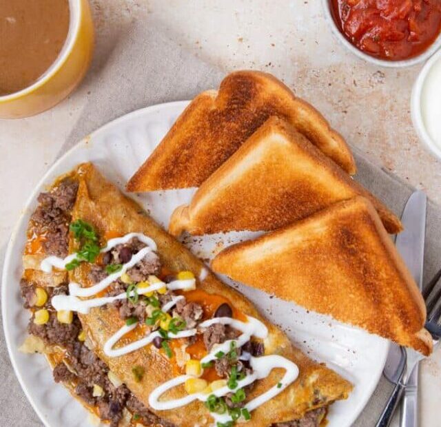 taco omelette