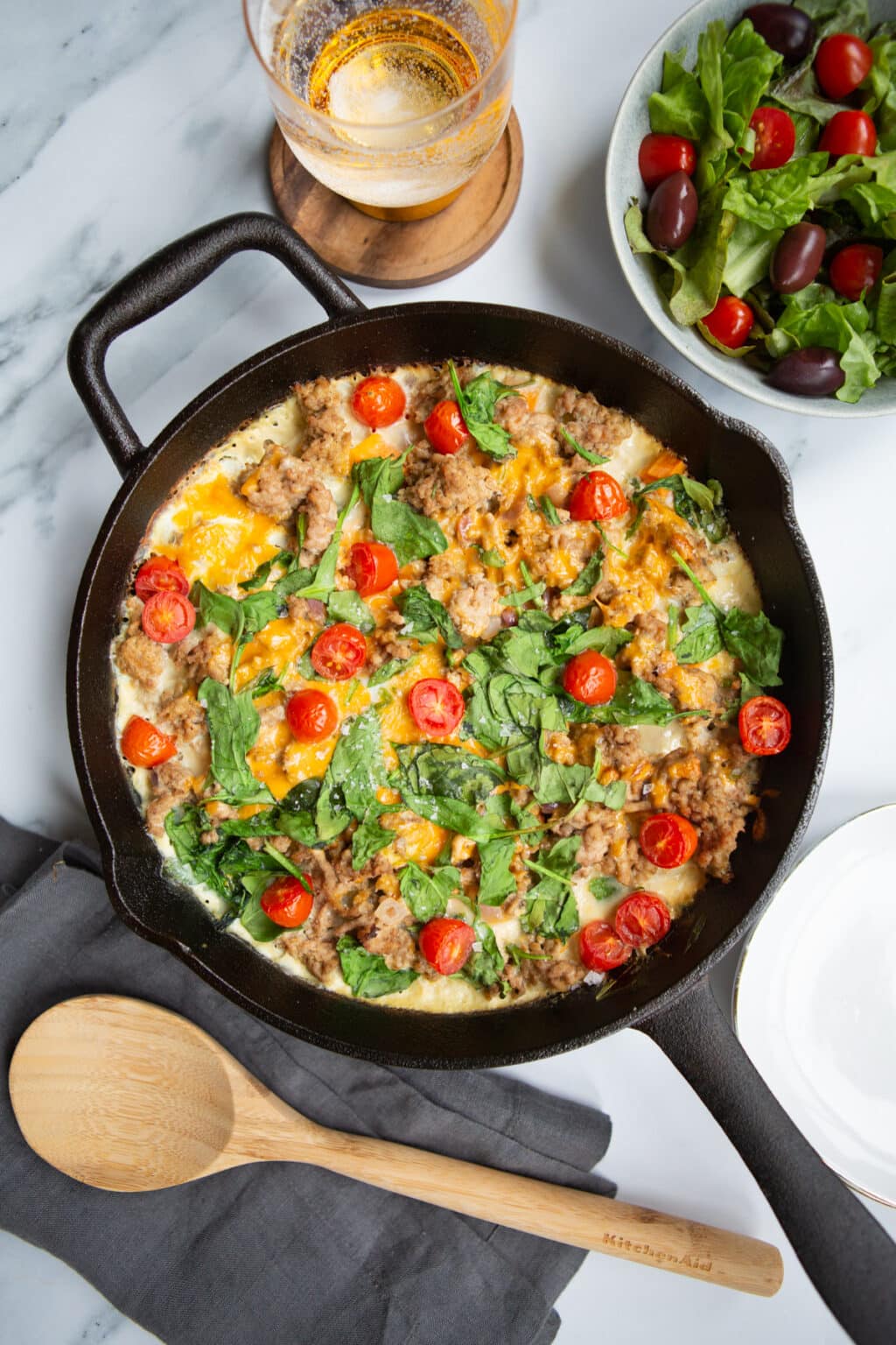 Ground Turkey Breakfast Skillet Casserole Golden Truffle
